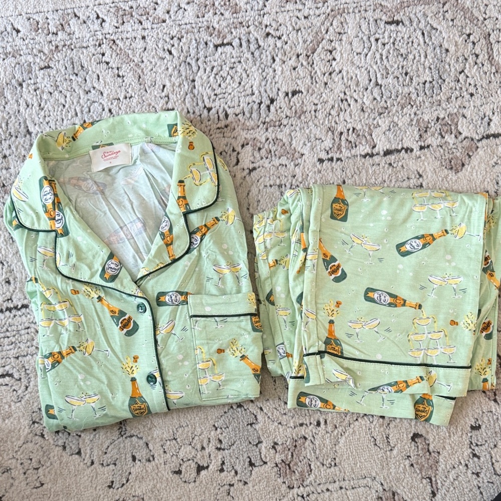 In My Sundays Champagne Pajama Small